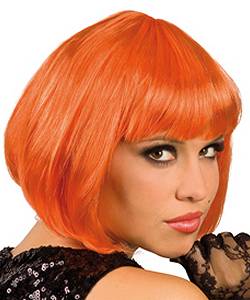Perruque Petit prix-Carr� orange