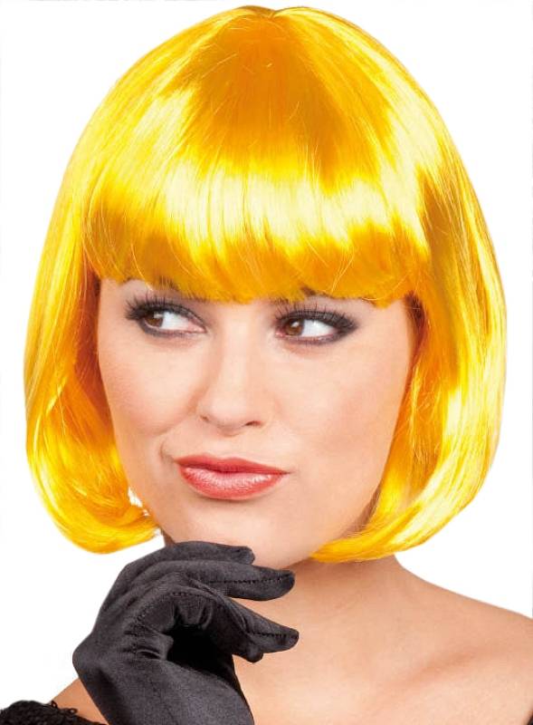 Perruque Carr� jaune M1