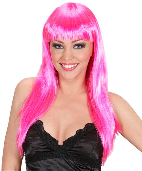 Perruque Rose longue M2
