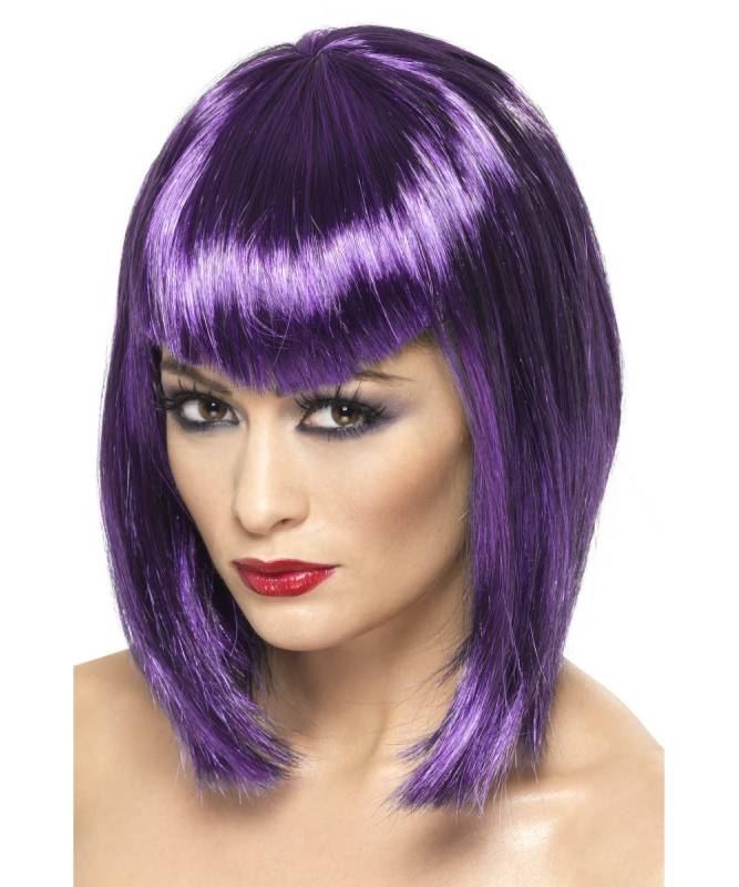 Perruque Vamp Violette