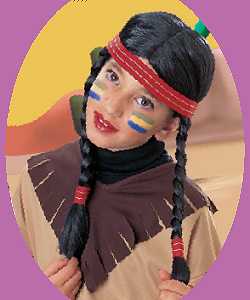 Perruque Indienne 2 Enfant