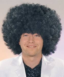 Perruque Afro noire XXL