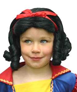 Perruque Blanche Neige Enfant