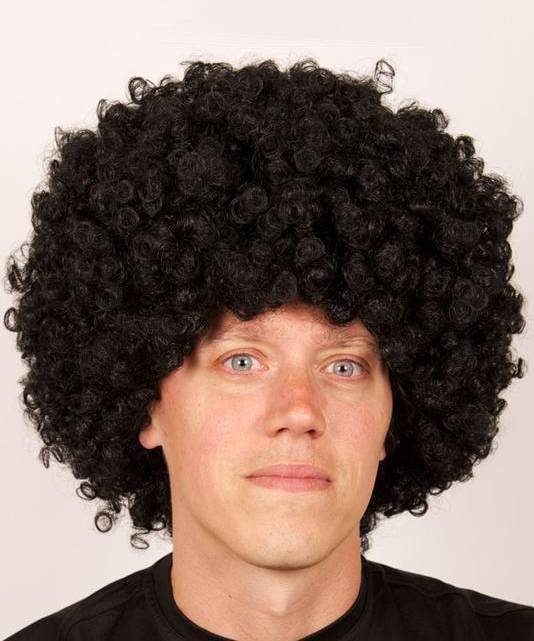 Perruque Afro noire
