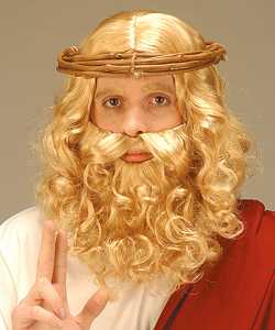 Perruque Jesus blond