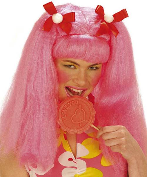 Perruque Dolly rose