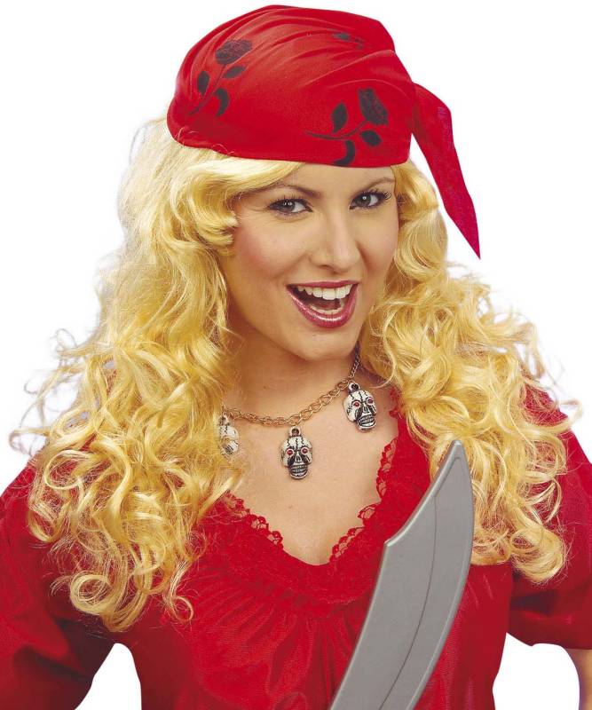 Perruque Pirate Bonny blonde