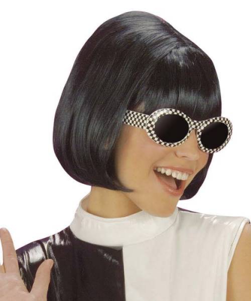 Perruque Sixties Patty noire