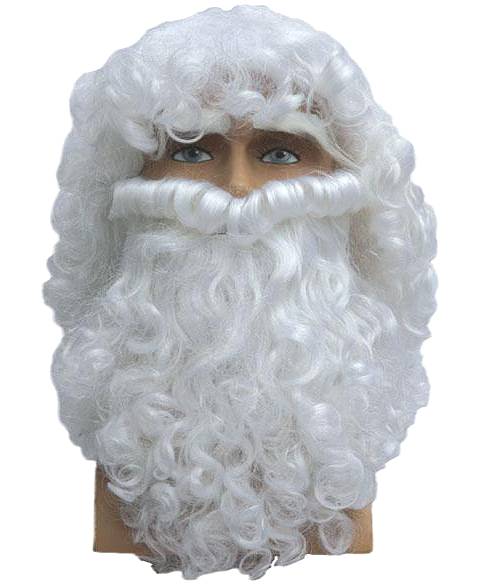 Perruque Barbe + Perruque P�re No�l Eco 3