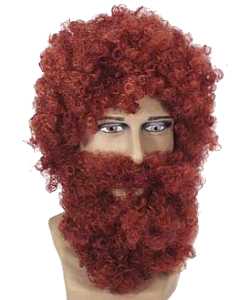 Perruque Barbe Rousse 1