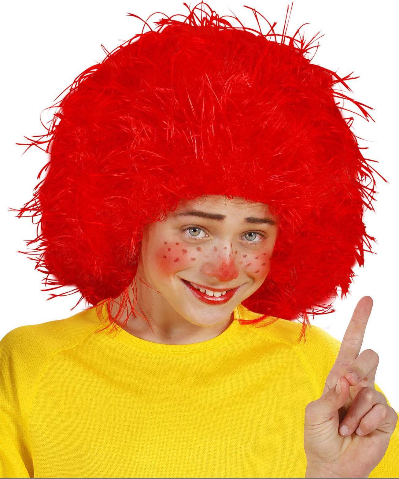 Perruque Enfant rouge - Touffe