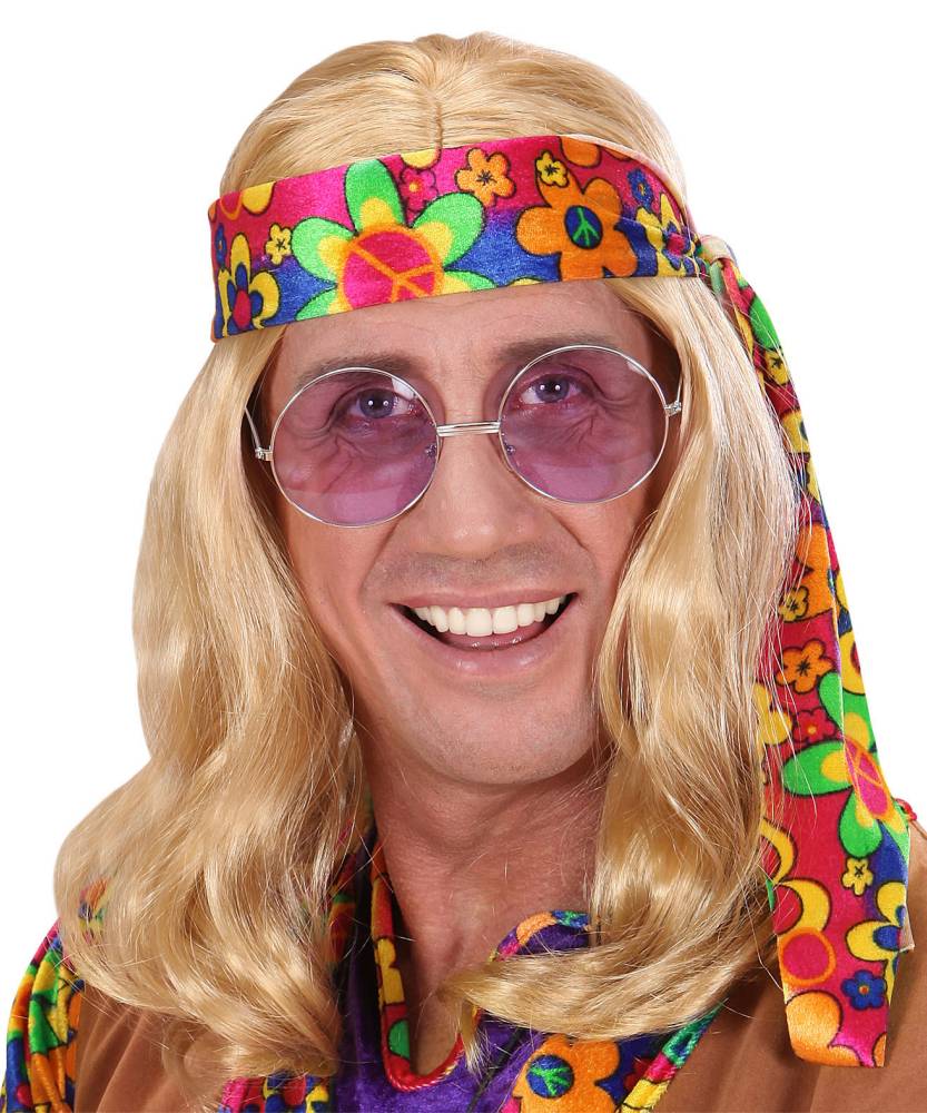 Perruque Hippie-Lennon Blond