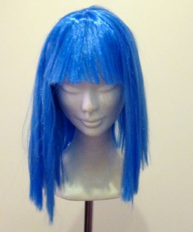 Perruque Cabaret Bleue Mod 2