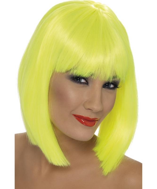 Perruque Cabaret Jaune Mod 1