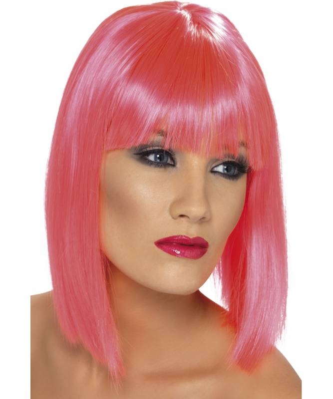 Perruque Cabaret Rose Mod 3