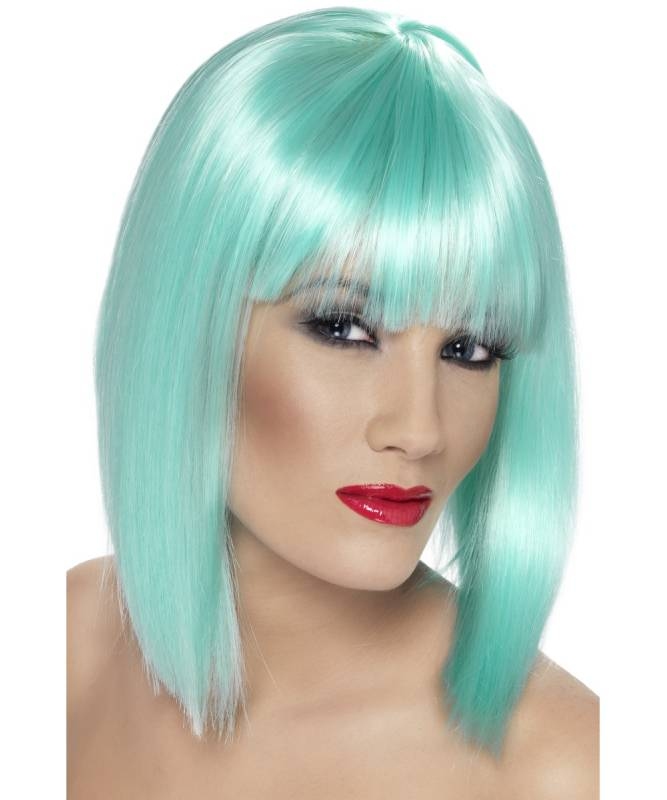 Perruque Cabaret aqua Mod 1