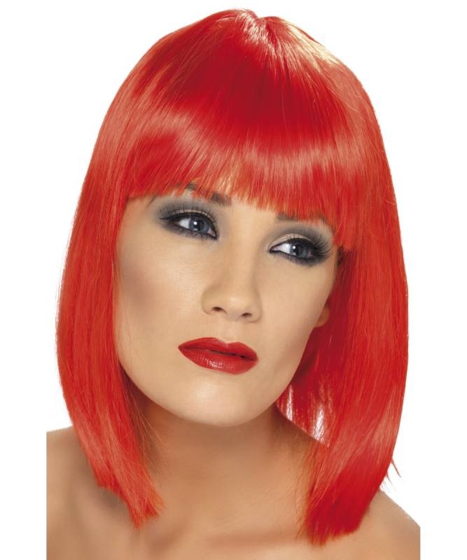 Perruque Cabaret Rouge Mod 3