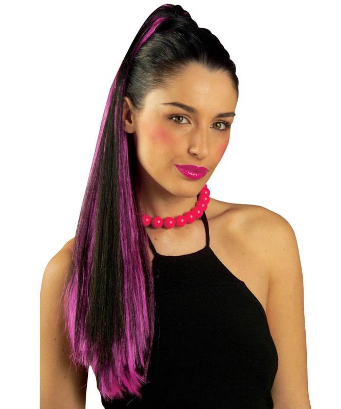 Perruque Kayla fushia