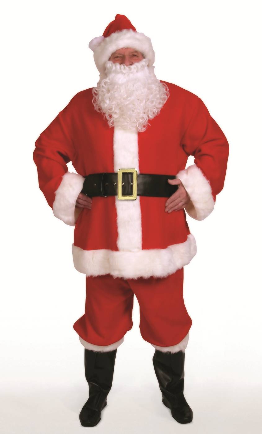 Costume P�re No�l KIT duvetine
