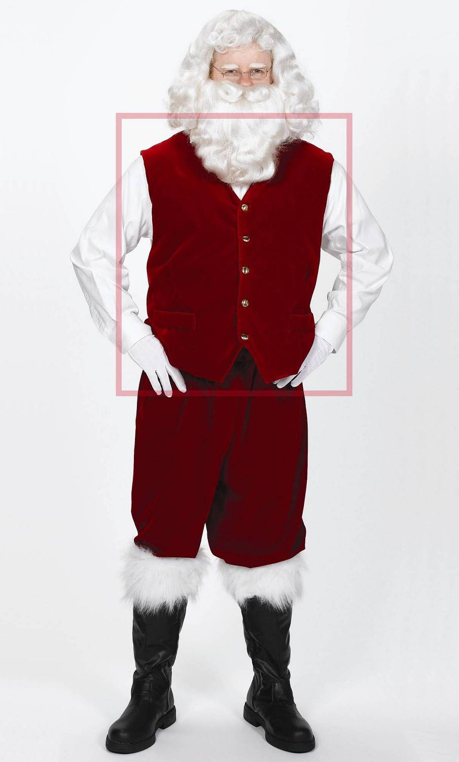 Costume Gilet No�l USA 02