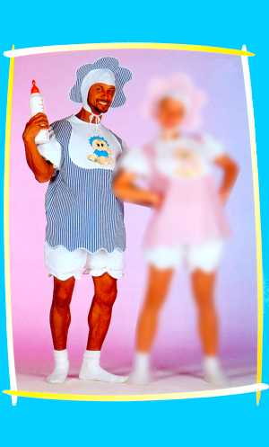 Costume B�b� bleu