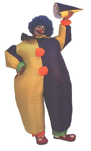 Costume Big clown