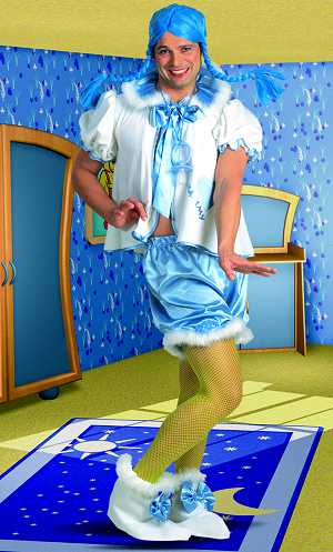 Costume Baby bleu