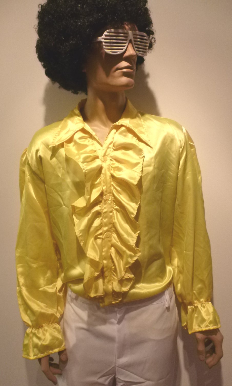 Chemise Disco Jaune