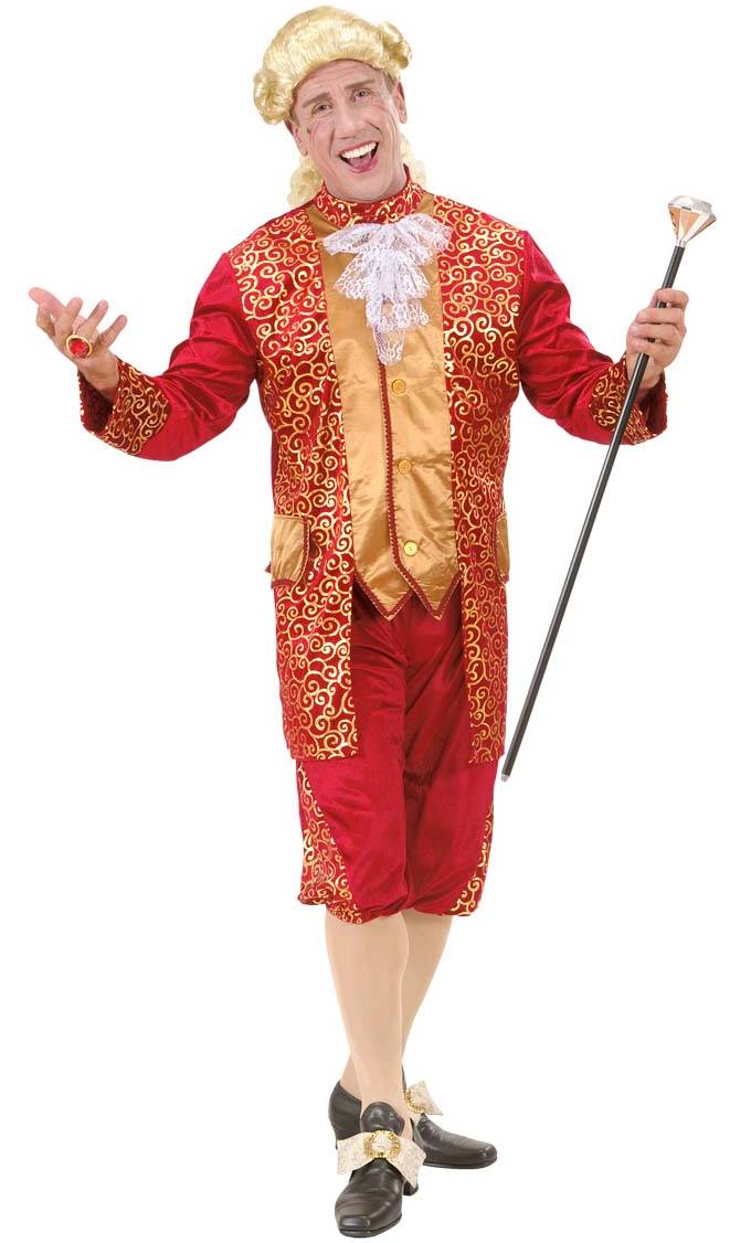 Costume Habit de Marquis velours bordeaux