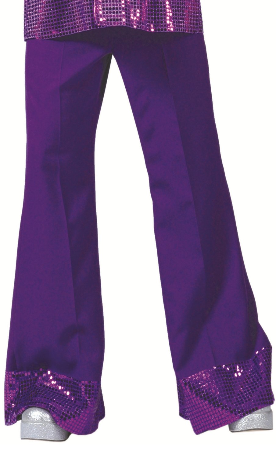 Pantalon disco violet