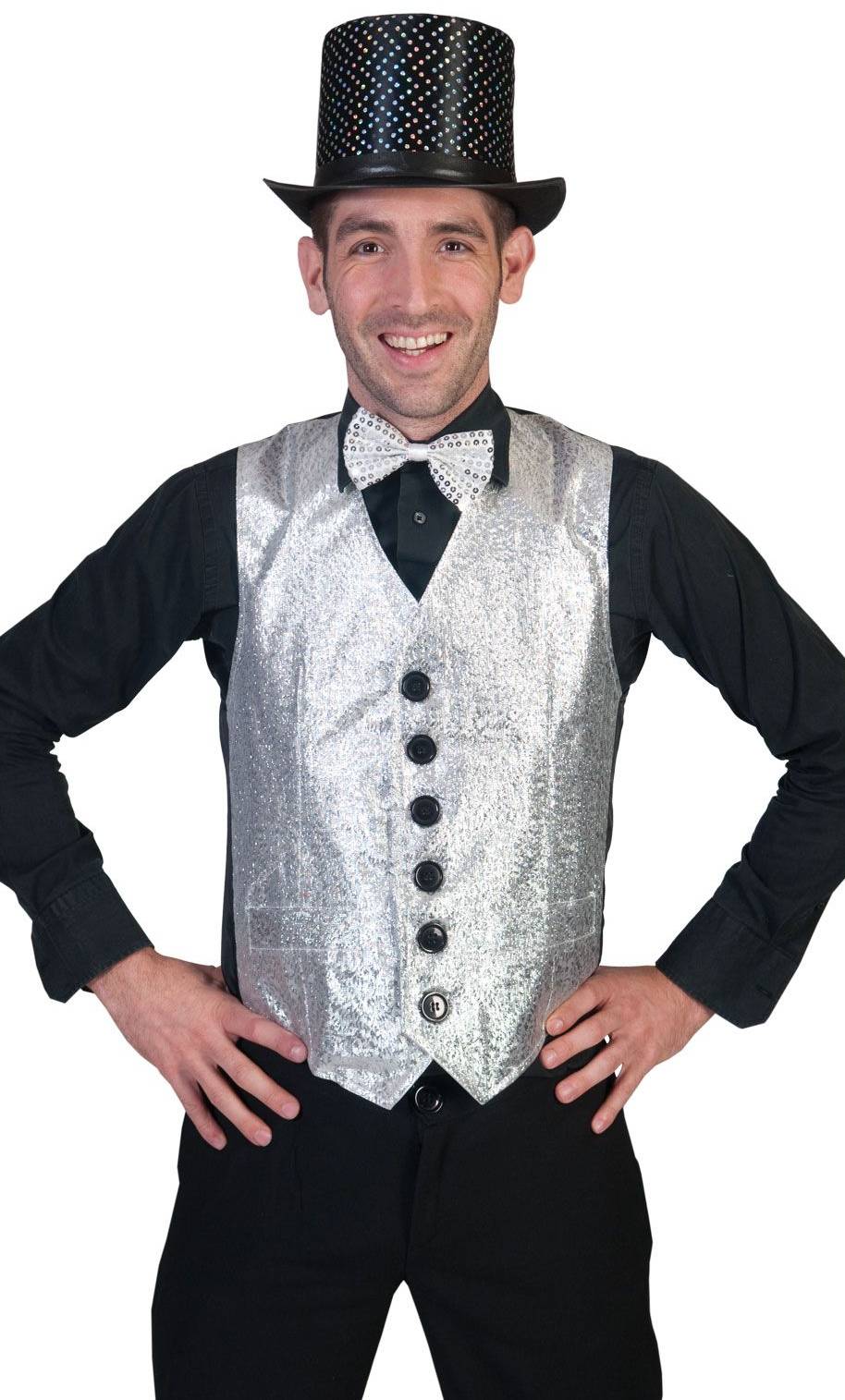 Gilet Argent Cabaret M7