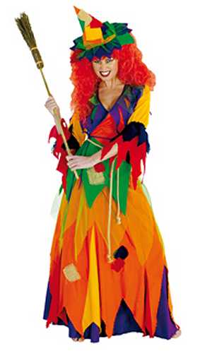 Costume Sorci�re color