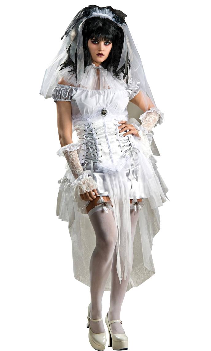 Costume Halloween : Mari�e fun�bre F1