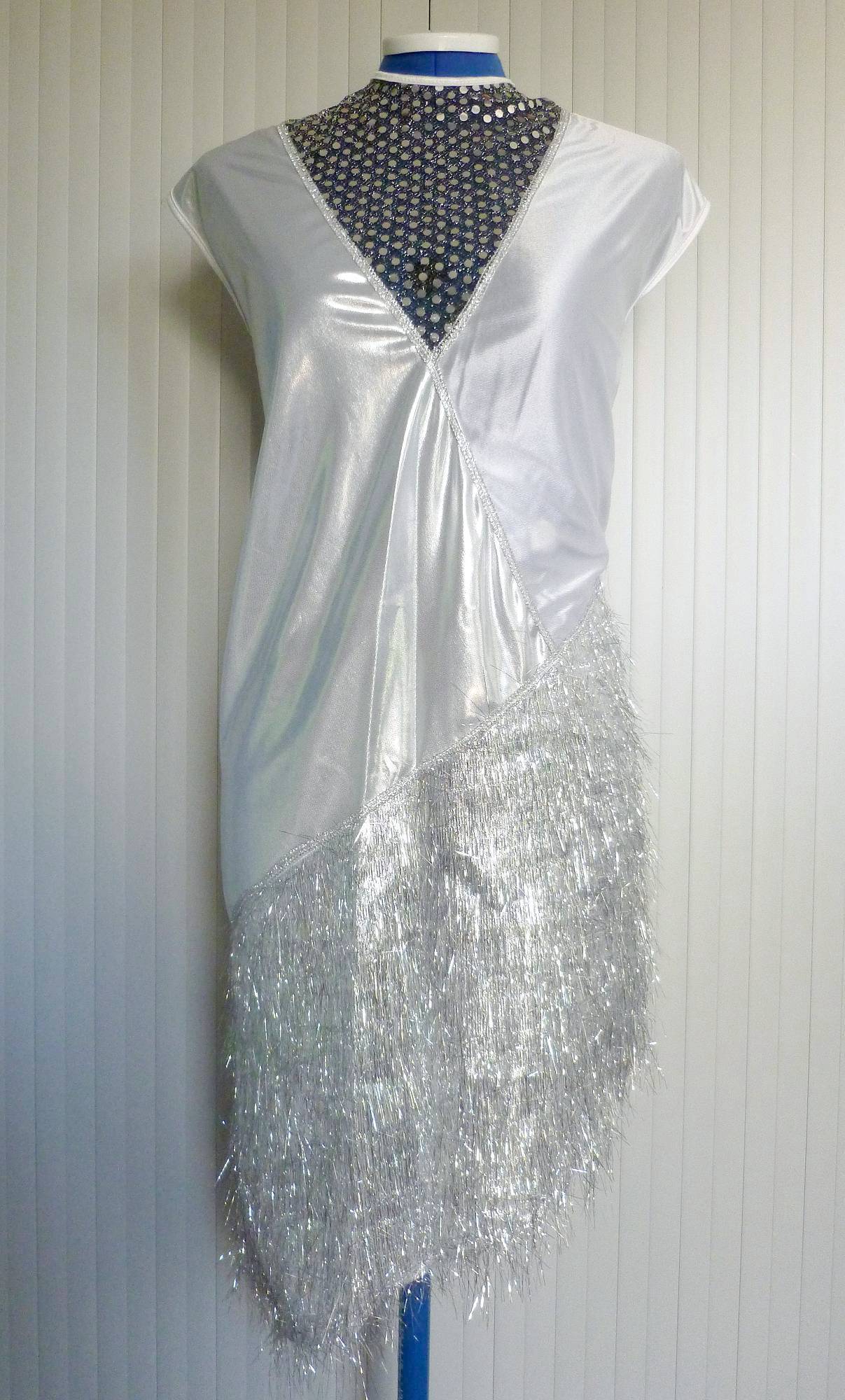 Costume Charleston Jazzy argent