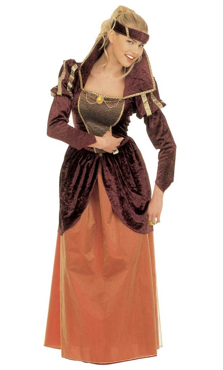 Costume médiévale femme-v29124