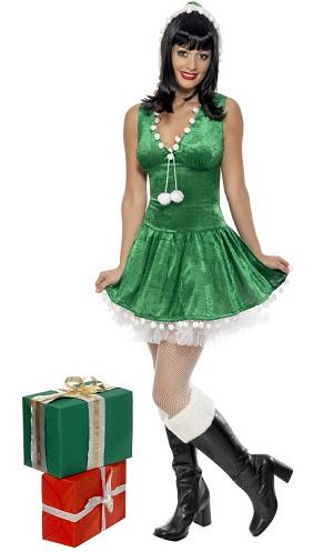 Costume Miss Lutin flocons