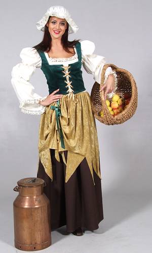 Costume Paysanne m�di�vale F3