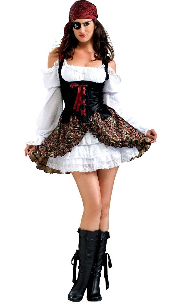 Costume Pirate femme-Boucani�re F4