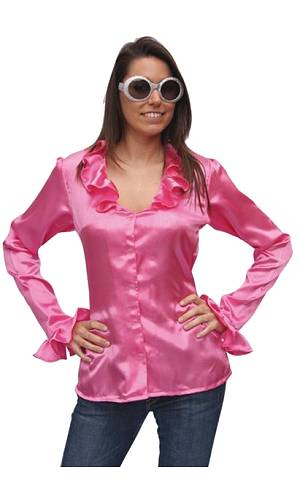 Chemise Disco rose F2