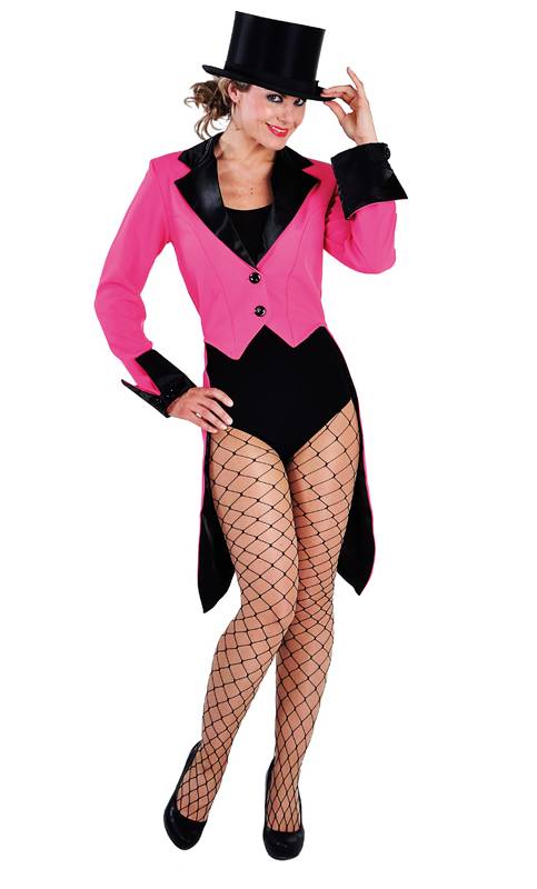 Costume Frac Femme rose et noir