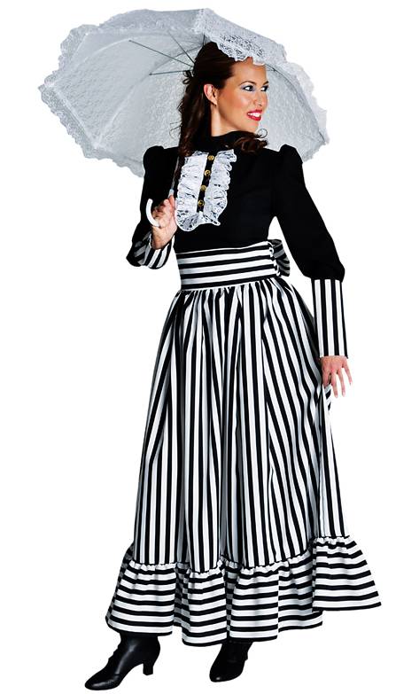 Costume Belle Epoque-Dame 1900 F1