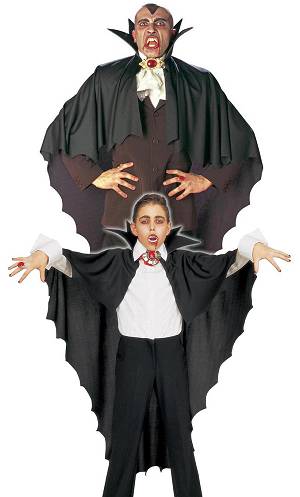 Costume Halloween Cape Vampire TT