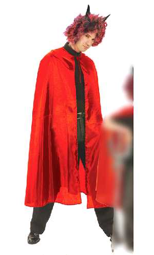 Costume Halloween : Cape rouge Adulte