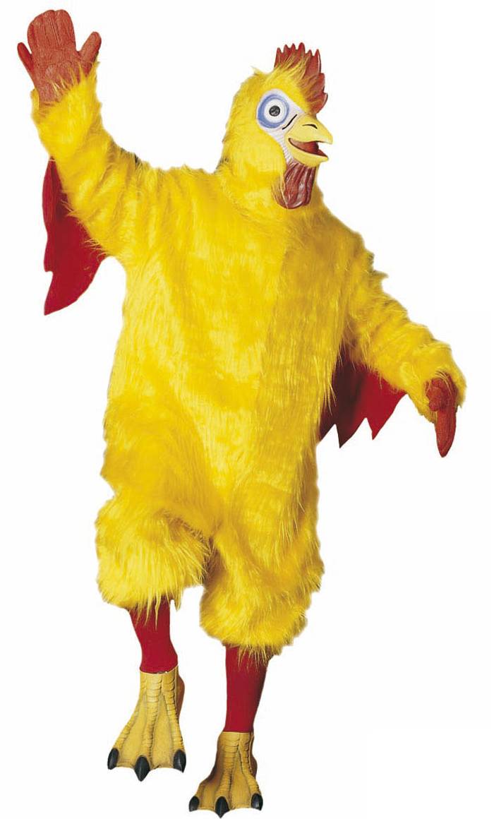 Costume Coq jaune
