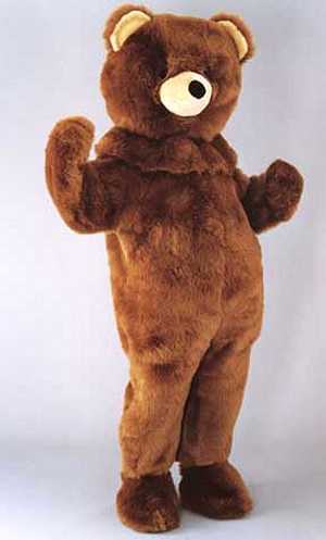 Costume Mascotte Ours Brun M1