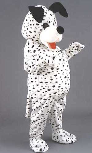 Costume Mascotte Chien Dalmatien M1