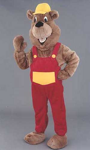 Costume Mascotte Marmotte M1