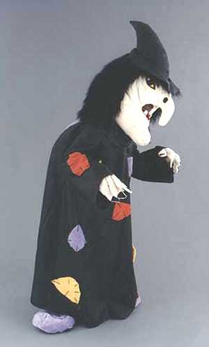 Costume Mascotte Sorci�re M1
