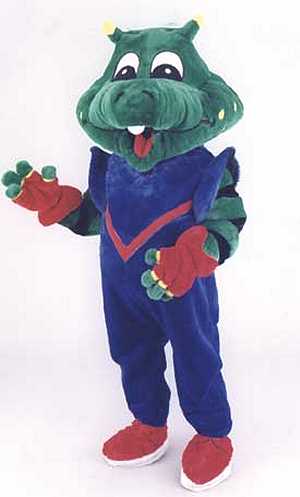 Costume Mascotte Crocodile M1