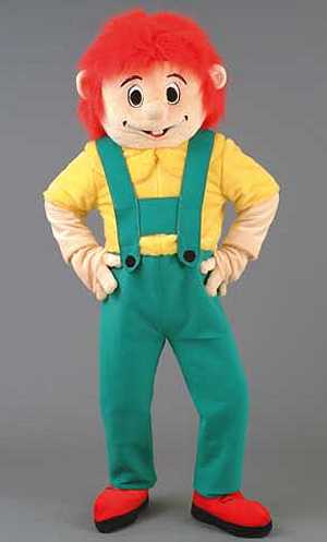 Costume Mascotte Personnage M1